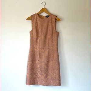 Light pink, structured, Theory dress. Size 8.